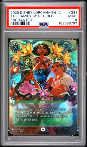 The Family Scattered graded PSA 9 for sale on eBay