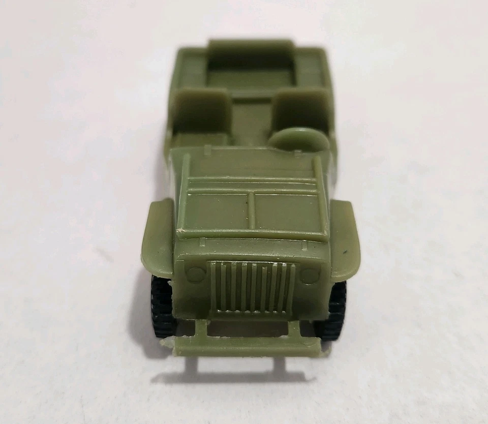 Vintage Marx Navarone Jeep WW2 Military Collectible Toy, Stretcher, Army Men Foto 2 de 4