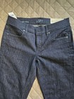 LOFT Curvy Skinny Crop Jeans Dark Wash Size 27/4 NWT — photo 2