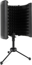 Portabler Mikrofon Mini Absorber Studio Mic Screen Tisch Stativ Diffusor Schirm