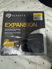 Seagate Stkr4000400 Expansion Desktop 4tb External Hard Drive - Black