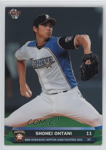 2016 BBM Hokkaido Nippon Ham Fighters Shohei Ohtani #F02 0ha3