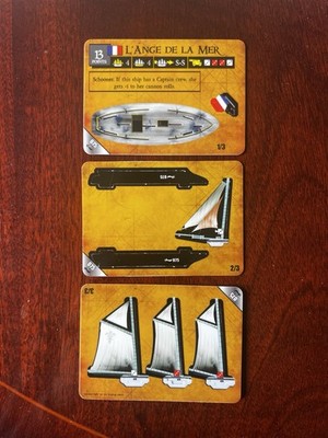 L ANGE DE LA MER Barbary Coast Pirates Wizkids CSG Pocketmodel