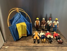 Fisher Price Adventure People Tent from Northwoods Trailblazer 312 + 8 Figures !