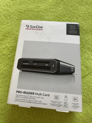 SanDisk Professional PRO-READER Multi-Card USB-C 3.2 Gen2 SD MicroSD Kartenleser
