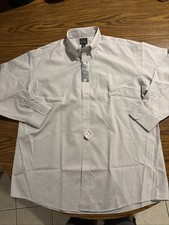 Jos. A. Bank Travelers Collection Dress Shirt 17-33 Gray