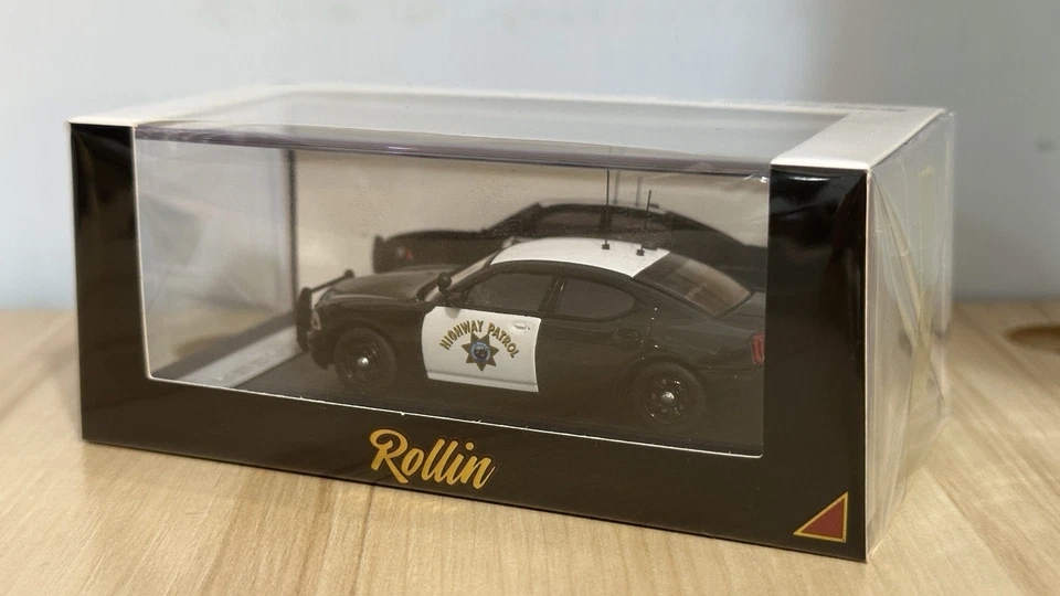 Rollin 1/64 Dodge Charger 2008 California Highway Patrol CHP Police - Image 2 of 3