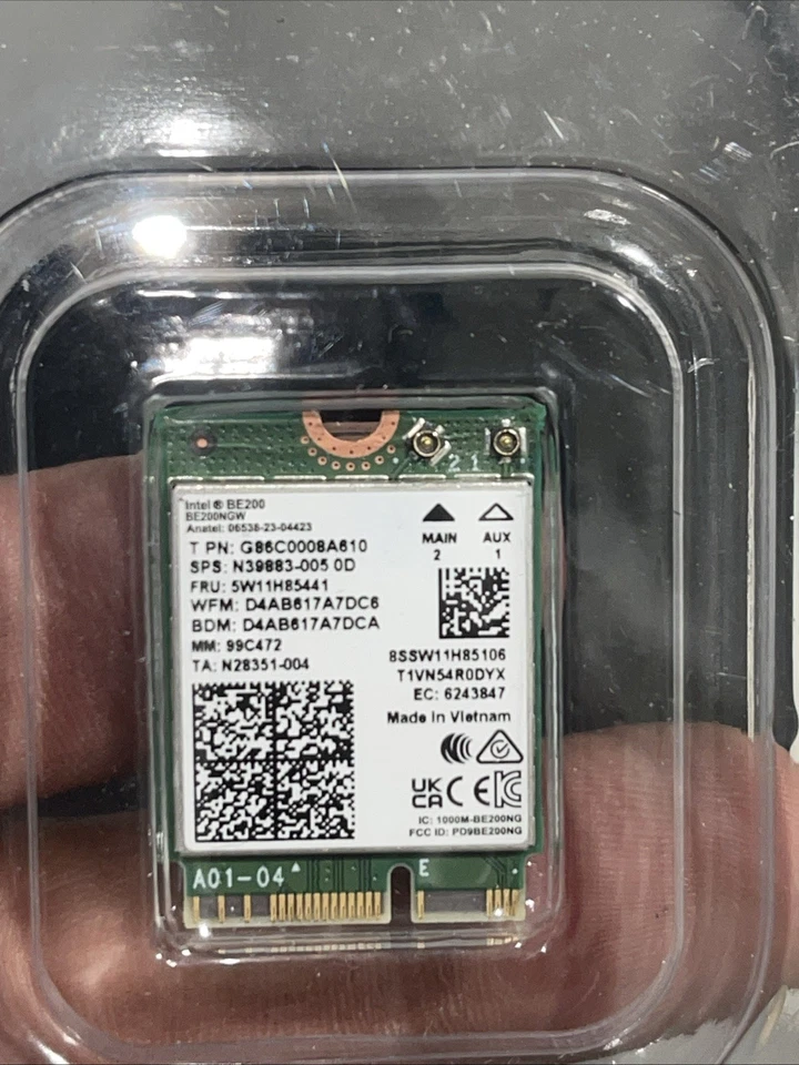 Lenovo 5W10V25797 Realtek RTL8852AE PCI-Express 802.11ax WLAN Bluetooth WiFi - Image 2 of 2