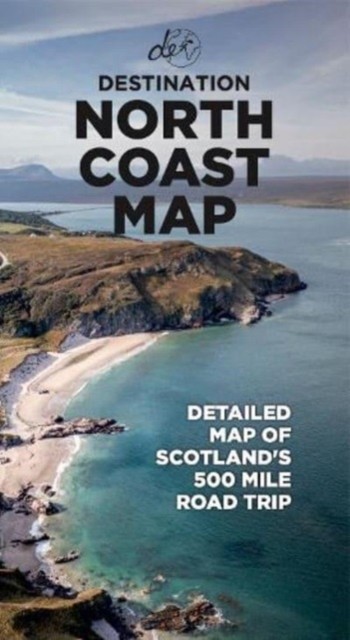 North Coast Road Trip Map by Destination Earth Guides (Paperback Book)