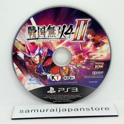 Samurai Warriors 4-2 Sengoku Musou 4-II PS3 Disc Only Used Tested Japanese