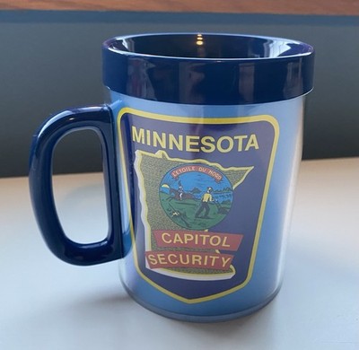 Vintage Thermo Serv Coffee Mug Minnesota Capitol Security