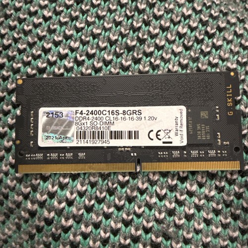 G.Skill Ripjaws Series 8GB 260-Pin DDR4 SO-DIMM DDR4 2400 - Picture 2 of 2