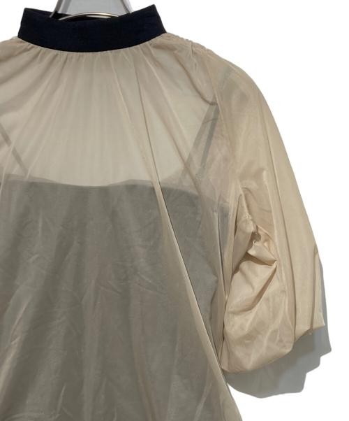 Ameri                    LAYERED BALLOON HEM DRES… - image 3