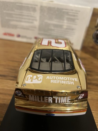 NASCAR Action 2000 Rusty Wallace #2 Miller Lite 1/24 GOLD Diecast Car - Picture 5 of 9