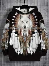 Men's casual crew neck micro-stretch knit fabric regular fit hooded