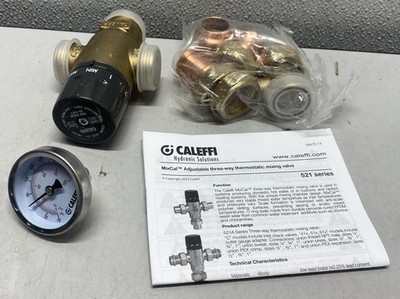 Caleffi Thermostat Mixing Valve 3/4'' 521516A