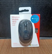 Microsoft Wireless Mobile Mouse 1850 Black U7Z-00002 Sealed