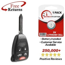 For 2005 2006 2007 2008 2009 2010 Dodge Avenger Durango Remote Uncut Key Fob