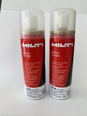 HILTI 2 Stück DX Spray 66 ml Pflegeöl/Wartungsöl