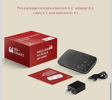 Two-Way Intercoms Hosmart Pro Inter Wireless for Real-Time Home, 2024 Ultraspeak