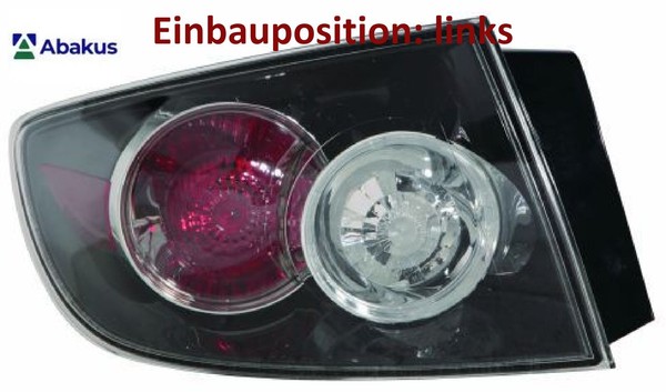 Abakus 216-1972L-UE Heckleuchte Links RüCklicht Hecklicht RüCkleuchte-image