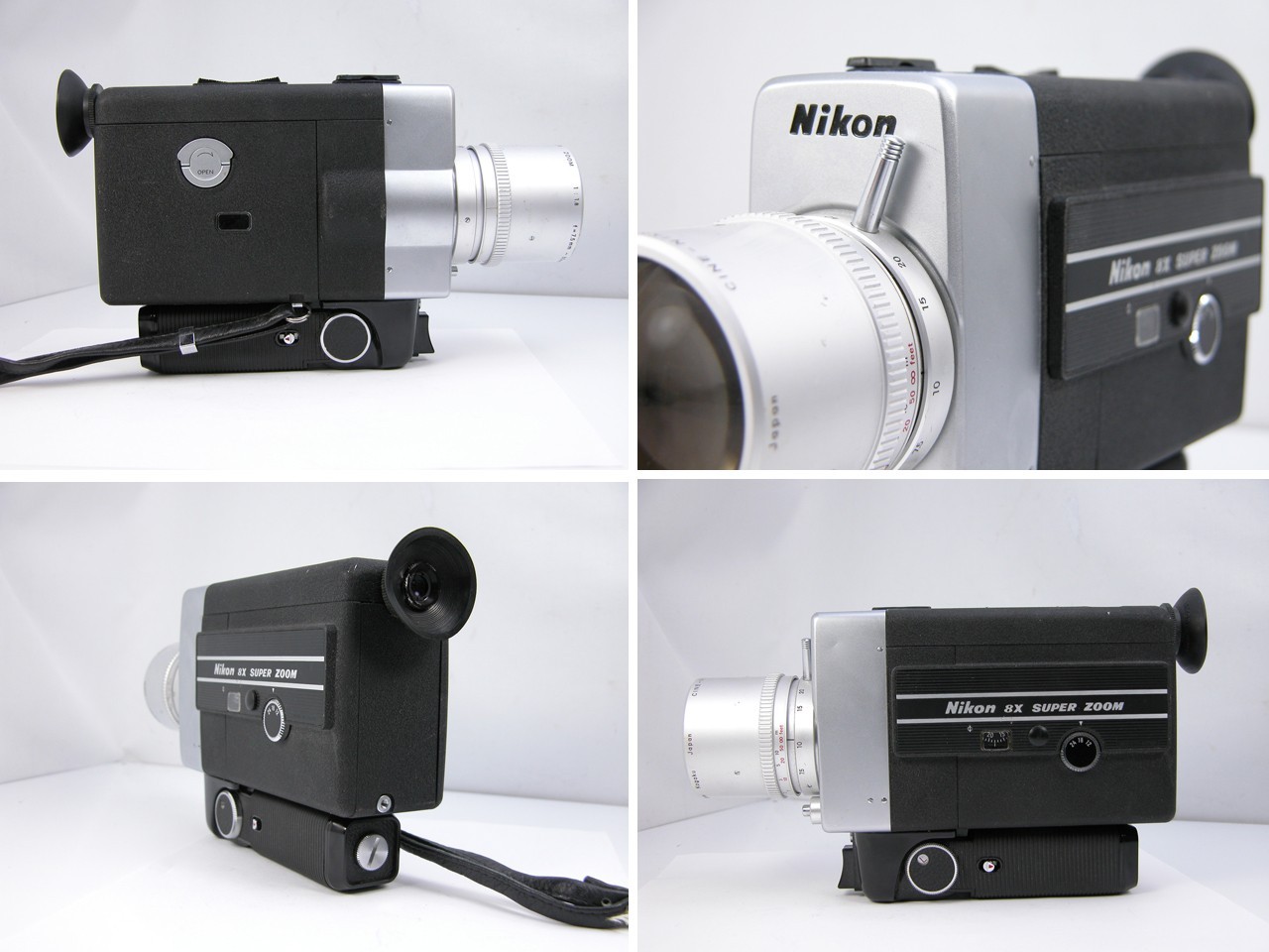 Tested & Working NIKON SUPER 8 MOVIE CAMERA With Instructions! PLEASE READ