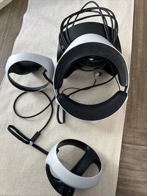 Sony PlayStation PS VR2 Headset Sense Controllers VR - White