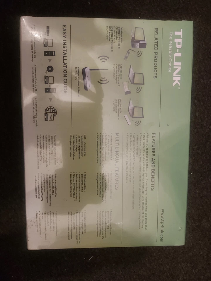 TP-Link / TL-WN321G - 54Mbps Wireless-G USB Adapter | NEW BOXED - Image 3 of 3