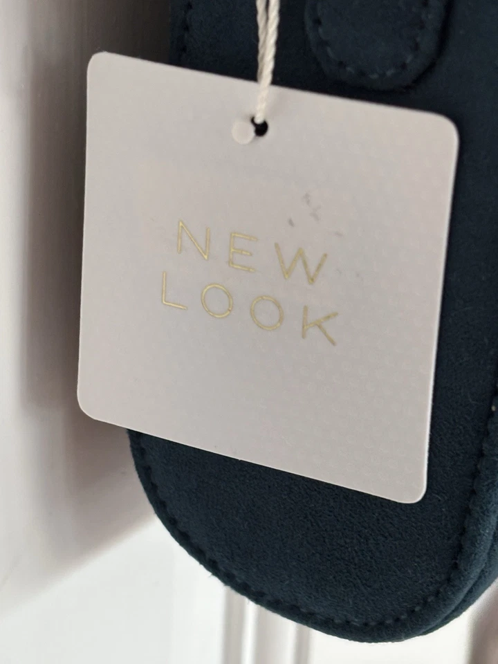 Ladies Blue Jewelled New Look Handbag - Image 2 of 4