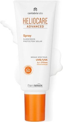 Heliocare Advanced Spray SPF 50, 200ml Solution New Sealed