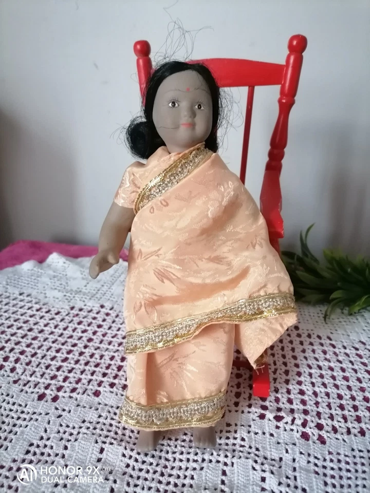 Poupée ancienne Indienne - Photo 2/4