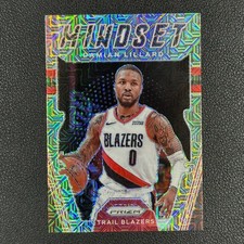 2021 Panini Prizm Mindset Damian Lillard Mojo Prizms 13/25#Z