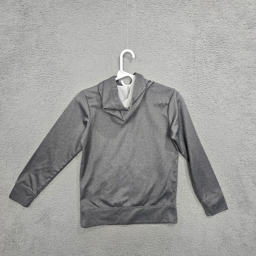 Nike Jordan Hoodie DriFit Youth Medium Therma Pullover Jumpman Gray Retail $50 - Picture 2 of 16