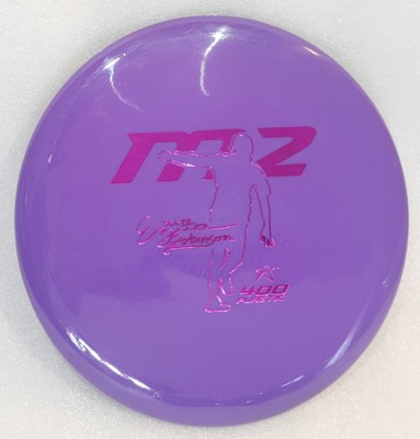 Prodigy Discs Ezra Robinson 400 Plastic M2 Midrange Disc Golf Disc Purple NEW