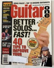 GUITAR ONE MAGAZINE-July 2005-Ultimate AC/DC Lesson-Judas Priest
