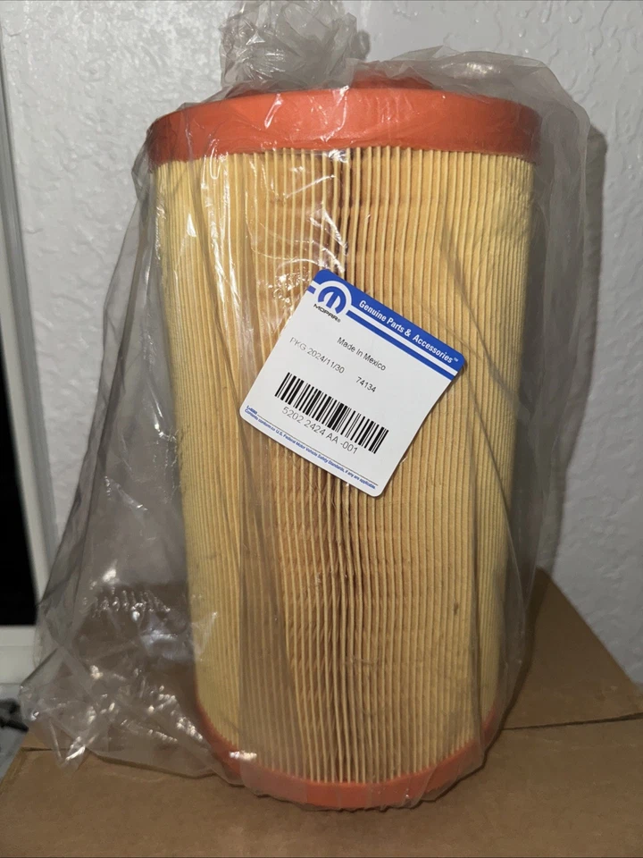 14-20 FILTRO DE AIRE MOTOR DODGE RAM PROMASTER 1500 2500 3500 3,6 L V6 MOPAR GENUINO Foto 2 de 2