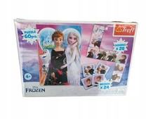 Disney Frozen Domino & Memos Puzzle Game Set 93260 Fr for Kids 4+
