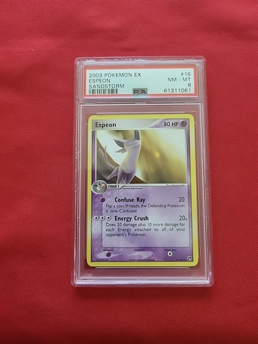Espeon graded PSA 8 for sale on eBay