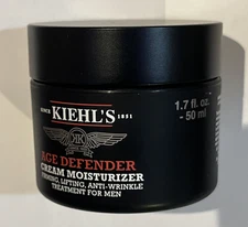 Kiehl's Age Defender Cream Moisturizer Anti Wrinkle Treatment for Men 1.7 oz