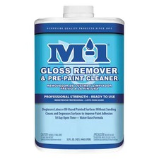 M-1 Paint Deglosser,Pre-Paint Cleaner,1 qt. 62232M M-1 62232M 1 qt 076542004875
