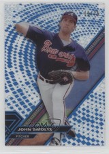 2017 Topps High Tek Pattern 1 Blue Rainbow 19/75 John Smoltz #HT-JS HOF y8h