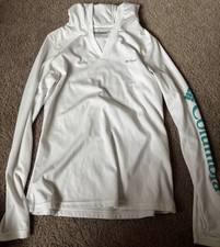 Columbia Men's PFG Terminal Tackle Hoodie White, Omni-Shade, Long Sleeve