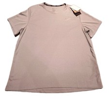 Nike Dri-FIT UV40 Running Top T-Shirt Gray DV9315-098 Men's NWT XL