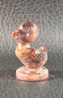 Boyd's Crystal Art Glass DUCKLING #21 HEATHERBLOOM 7-23-84 NOS 1-3/8" High — photo 2