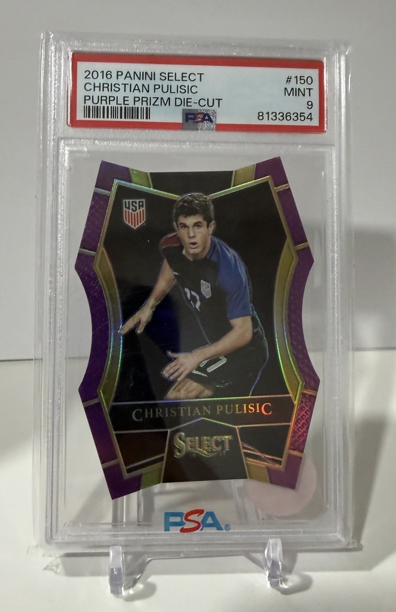 2016-17 Panini Select - Mezzanine Christian Pulisic #150 Purple Prizm /149 (RC)