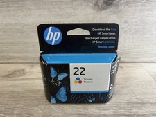 Genuine HP 22 Tri-Color Cyan Yellow Magenta EXPIRES 12/24 Ink