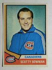 1974-75 Topps #261 Scotty Bowman CO RC (NM)