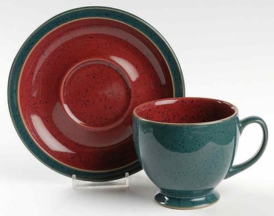 Denby-Langley Harlequin Cup & Saucer 5431637