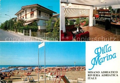 Misano Adriatico Villa Marina Bar Strand
