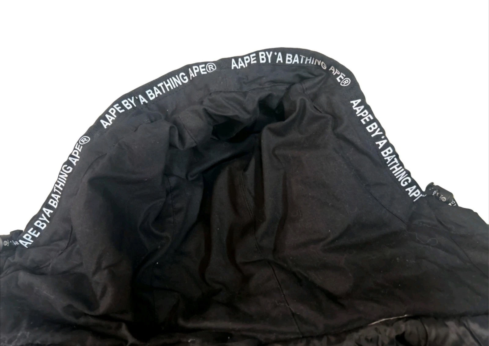 AAPE By A Bathing Ape 1st Camo Down Puffer Jacket XL Green Camo ASW2002A image 3